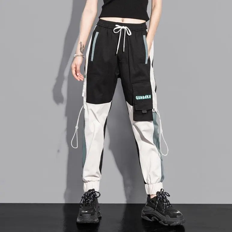 Women’s Hip Hop Cargo Joggers – Casual Streetwear Sweatpants