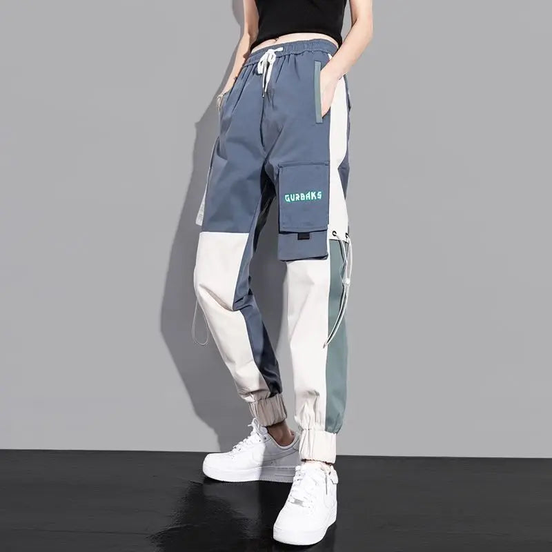 Women’s Hip Hop Cargo Joggers – Casual Streetwear Sweatpants