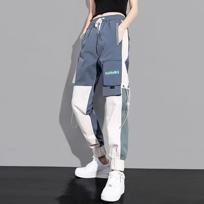 Women's Black Cargo Joggers – Casual Streetwear & Dance Pants