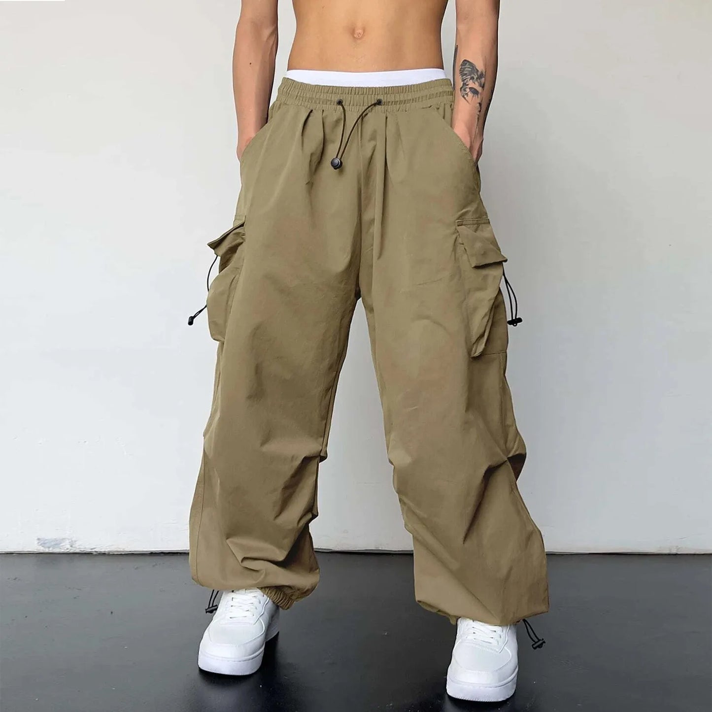 Men's Vintage Cargo Pants – Street Style Baggy Pants