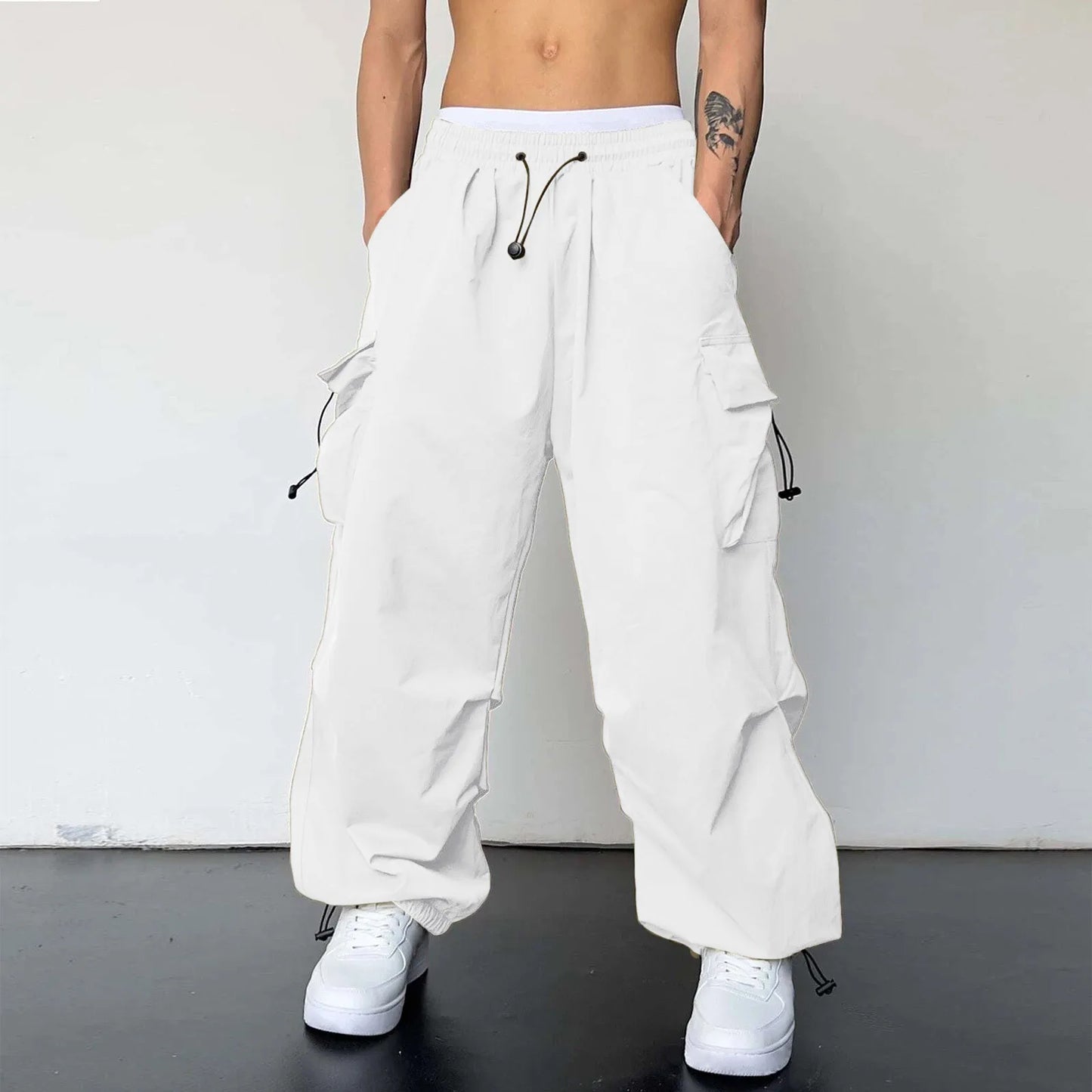 Men's Vintage Cargo Pants – Street Style Baggy Pants