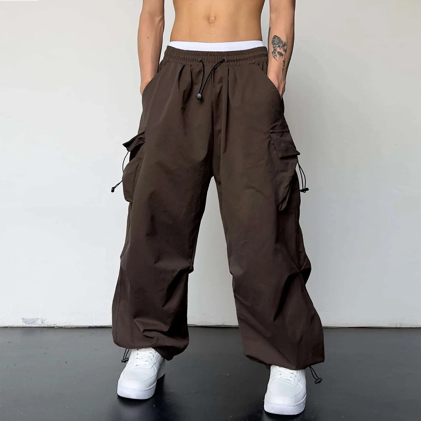 Men's Vintage Cargo Pants – Street Style Baggy Pants