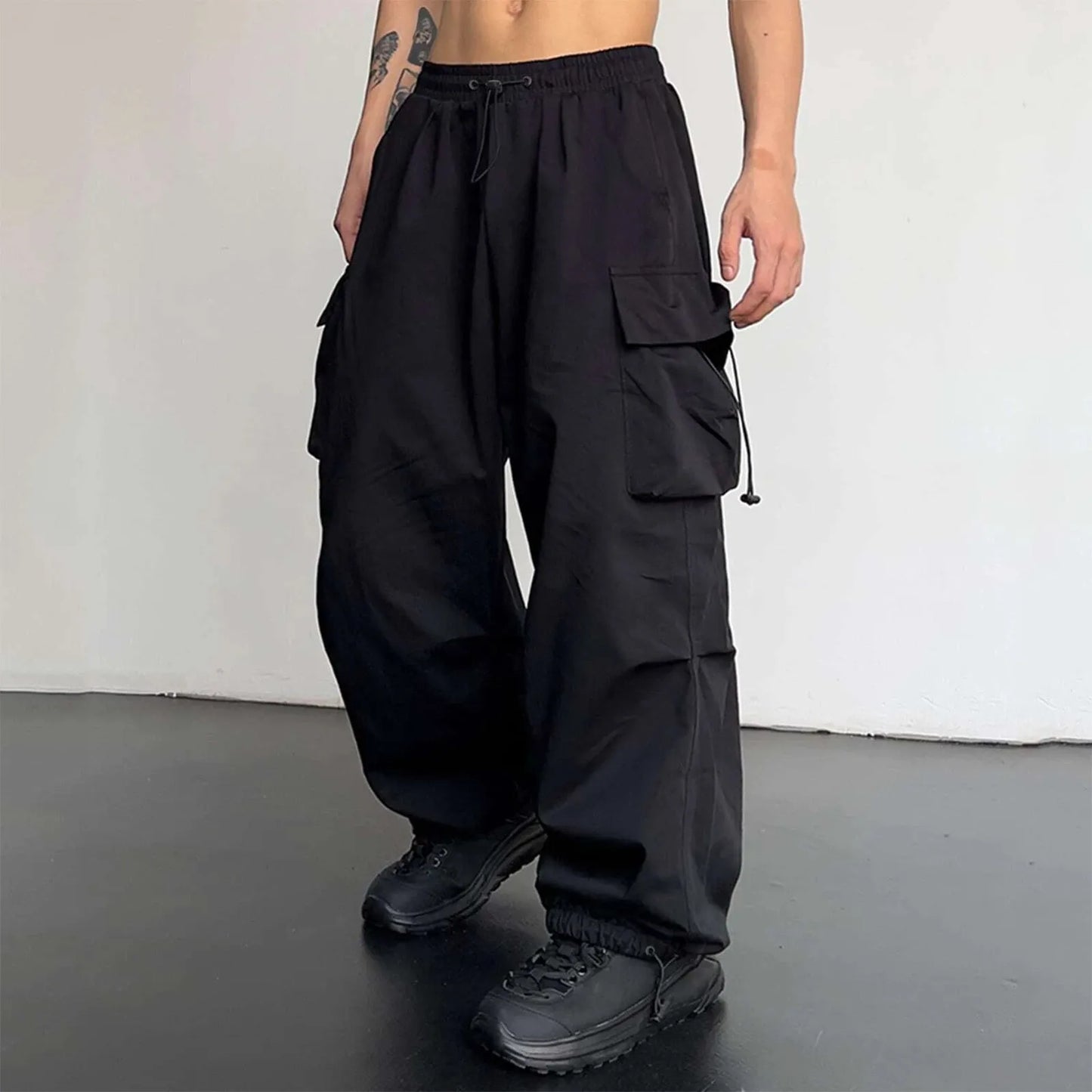 Men's Vintage Cargo Pants – Street Style Baggy Pants
