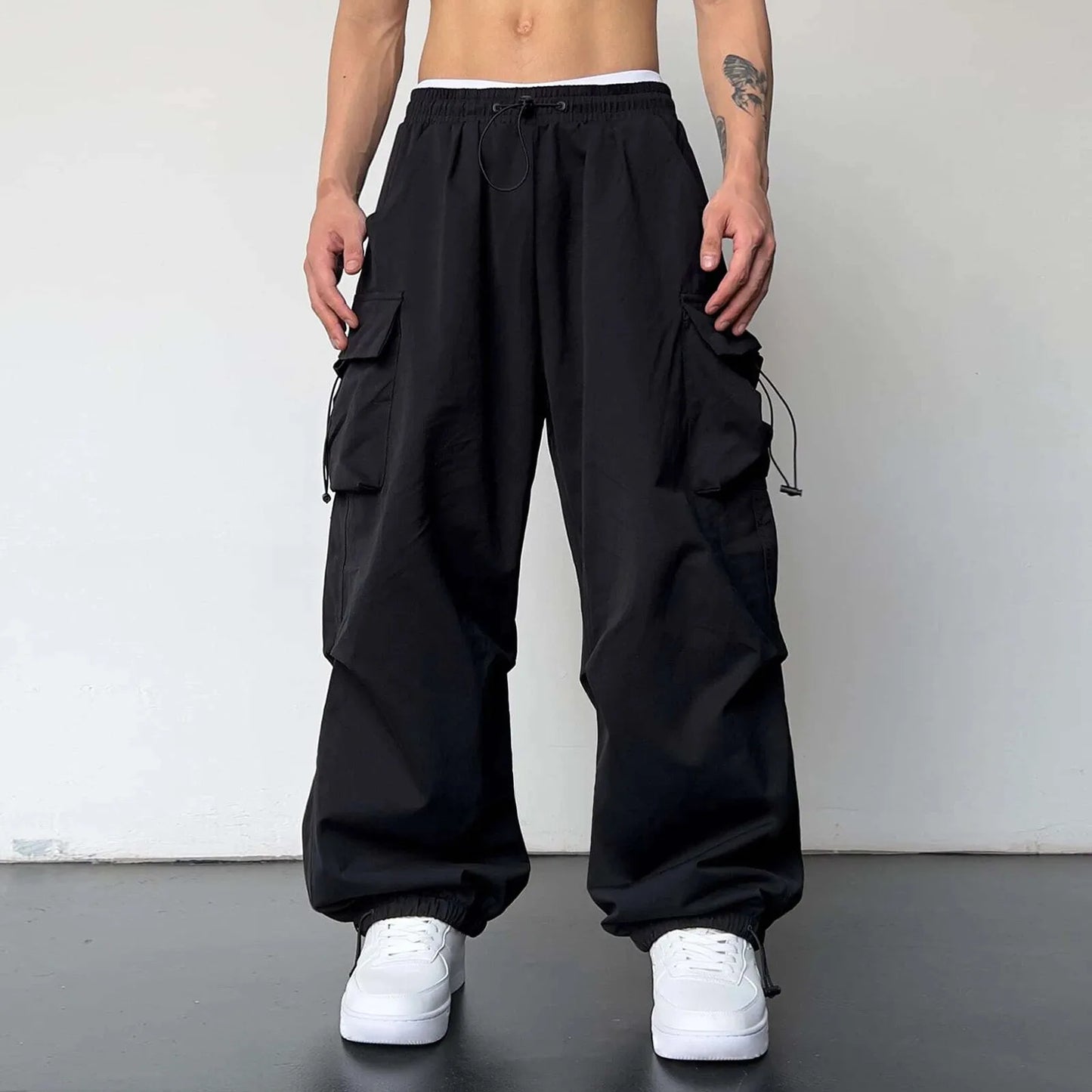 Men's Vintage Cargo Pants – Street Style Baggy Pants