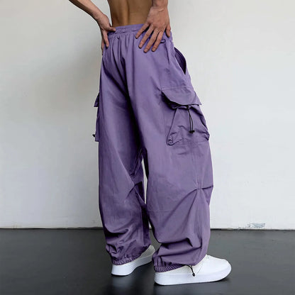 Men's Vintage Cargo Pants – Street Style Baggy Pants