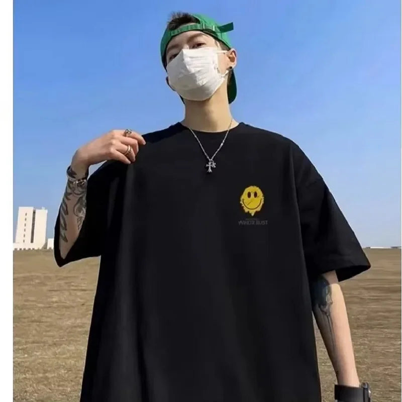 Men's Korean Oversized Street Style Tee