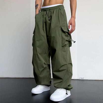 Men's Vintage Cargo Pants – Street Style Baggy Pants