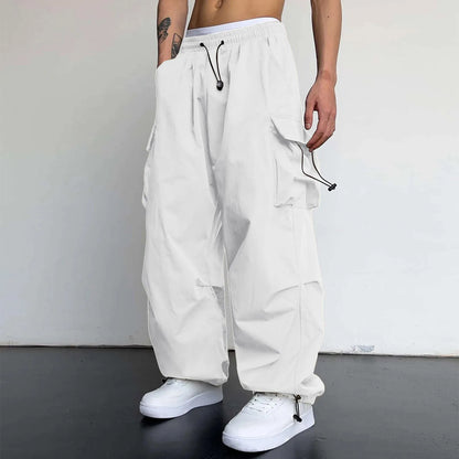 Men's Vintage Cargo Pants – Street Style Baggy Pants