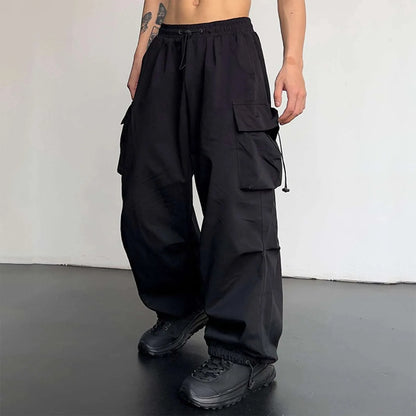 Men's Vintage Cargo Pants – Street Style Baggy Pants